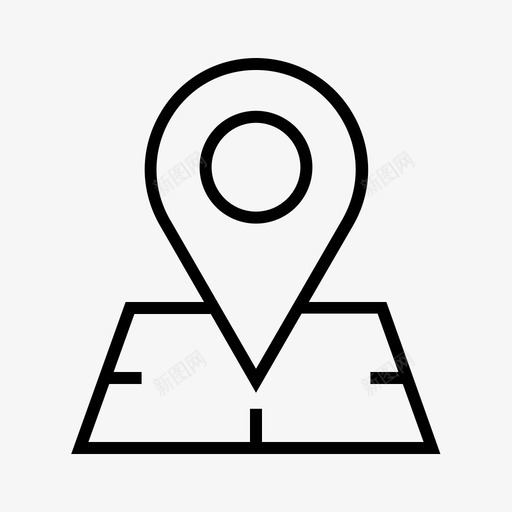 定位销全球定位系统地图定位图标svg_新图网 https://ixintu.com 位置和导航 全球定位系统 地图定位 地点 定位销 轨道位置