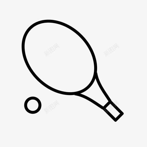 壁球svg_新图网 https://ixintu.com 壁球