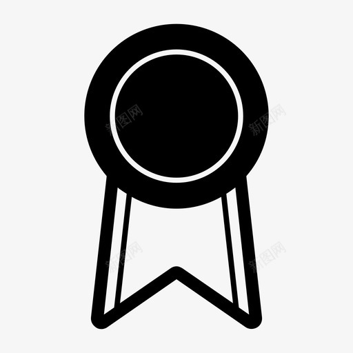 奖章奖品奖杯图标svg_新图网 https://ixintu.com 优胜者 奖品 奖杯 奖章