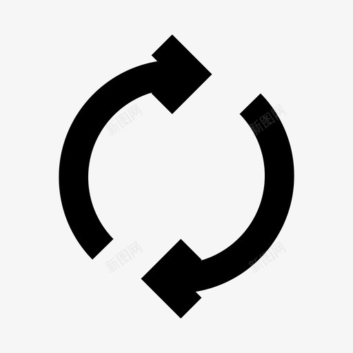 循环利用能源环境图标svg_新图网 https://ixintu.com 循环利用 材料图标生态 环境 能源