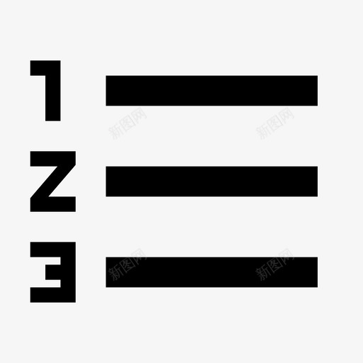 ic_项目符号带数字_24pxsvg_新图网 https://ixintu.com ic_项目符号带数字_24px