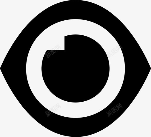 眼睛打开查看图标svg_新图网 https://ixintu.com 打开 查看 每日图标 眼睛