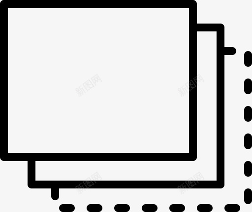 底层数据层图标svg_新图网 https://ixintu.com 层 底层 数据 果冻轮廓层第1卷 栈 表