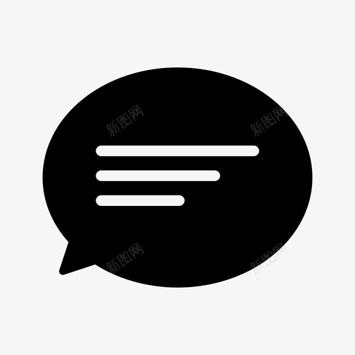 询问留言通知图标svg_新图网 https://ixintu.com 告知 留言 询问 通知