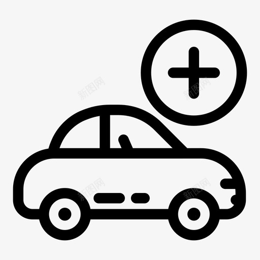 加汽车发动机交通工具图标svg_新图网 https://ixintu.com 交通工具 加汽车 发动机 汽车服务 车辆