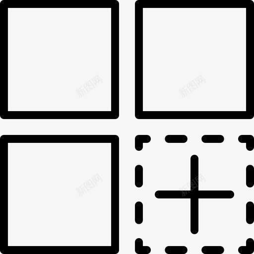 添加层数据级别图标svg_新图网 https://ixintu.com jellycons大纲层第1卷 堆栈 数据 添加层 级别