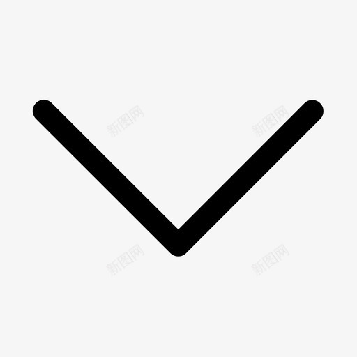 通用_向下箭头_iconsvg_新图网 https://ixintu.com 通用_向下箭头_icon