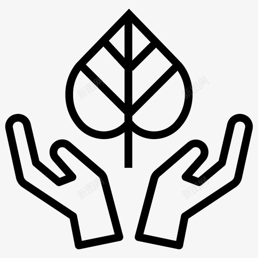 拯救自然保护环境图标svg_新图网 https://ixintu.com 保护环境 拯救自然