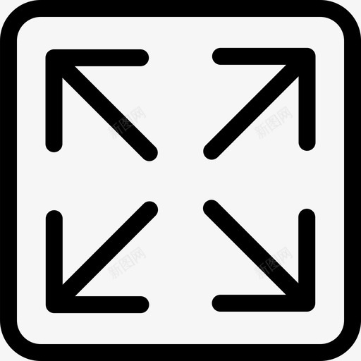 全屏最大化调整大小图标svg_新图网 https://ixintu.com 全屏 最大化 概述webui 调整大小
