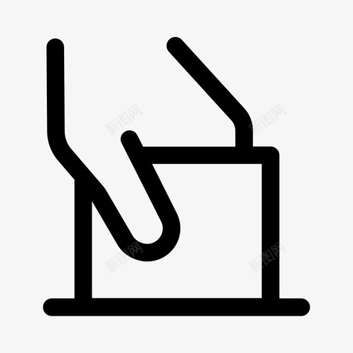 选举投票箱投票图标svg_新图网 https://ixintu.com 投票 投票箱 选举