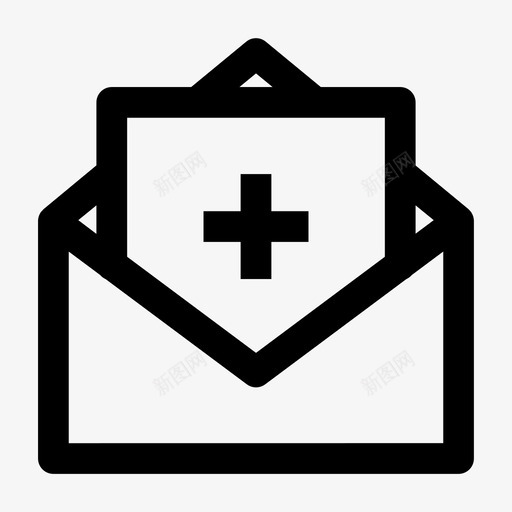 信请柬图标svg_新图网 https://ixintu.com 信 请柬