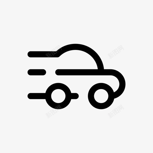 快车赛车速度图标svg_新图网 https://ixintu.com 快车 杂八提纲 赛车 速度