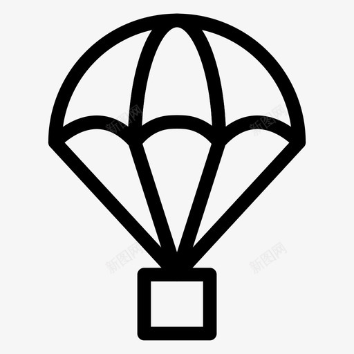 气球飞艇飞行图标svg_新图网 https://ixintu.com 气球 游戏 热气球 运动健身线 飞艇 飞行