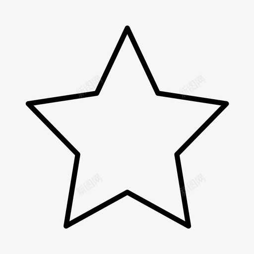 星成就成功图标svg_新图网 https://ixintu.com ui ui按钮 ux win 成功 成就 星