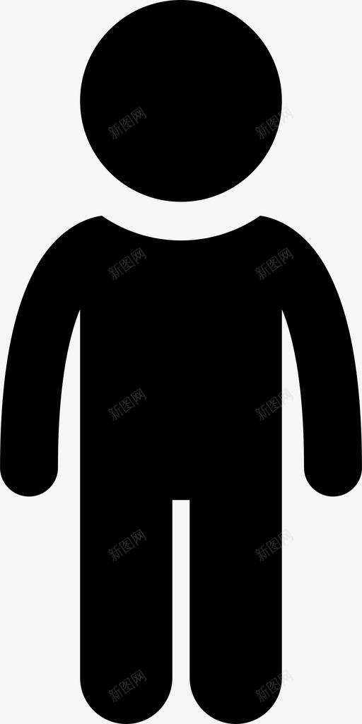 学龄前儿童男孩小孩图标svg_新图网 https://ixintu.com 学生学校教育水平 学龄前儿童 小孩 幼儿 男孩