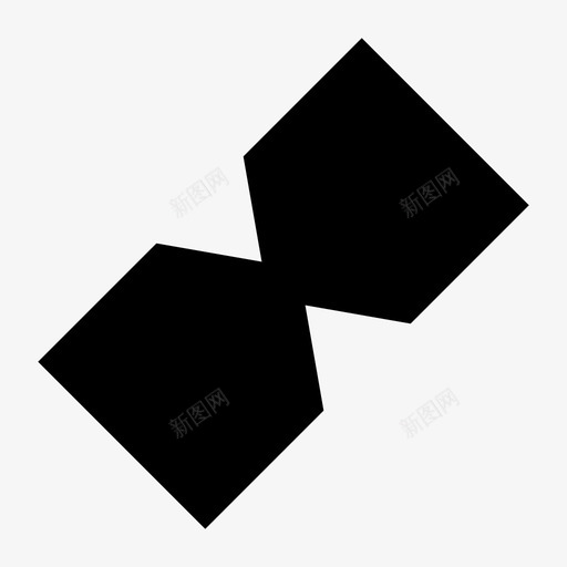 沙漏计时器粗体ui图标2svg_新图网 https://ixintu.com 沙漏计时器 粗体ui图标2