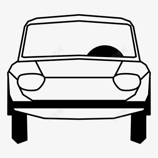 汽车掀背车奥兹莫比尔图标svg_新图网 https://ixintu.com 古董 奥兹莫比尔 掀背车 汽车