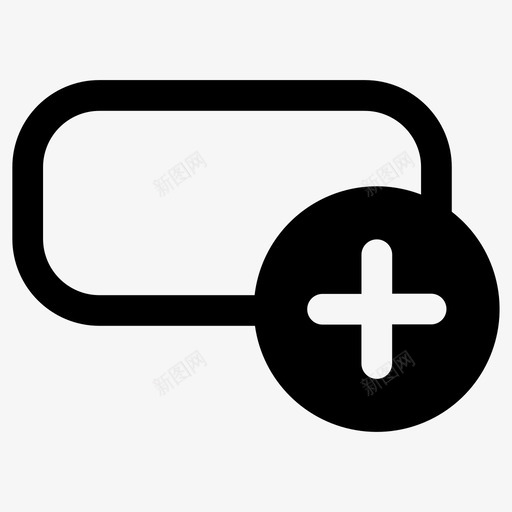添加行图标svg_新图网 https://ixintu.com 添加行