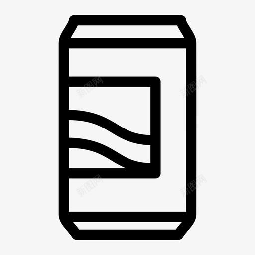 汽水罐饮料汽水图标svg_新图网 https://ixintu.com 汽水 汽水罐 饮料