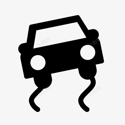 滑倒事故汽车图标svg_新图网 https://ixintu.com 事故 汽车 滑倒 滑梯 车辆