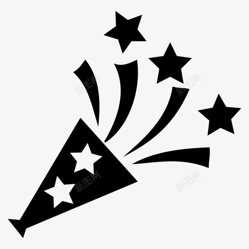恭喜快乐聚会图标svg_新图网 https://ixintu.com 快乐 恭喜 朋友们 聚会