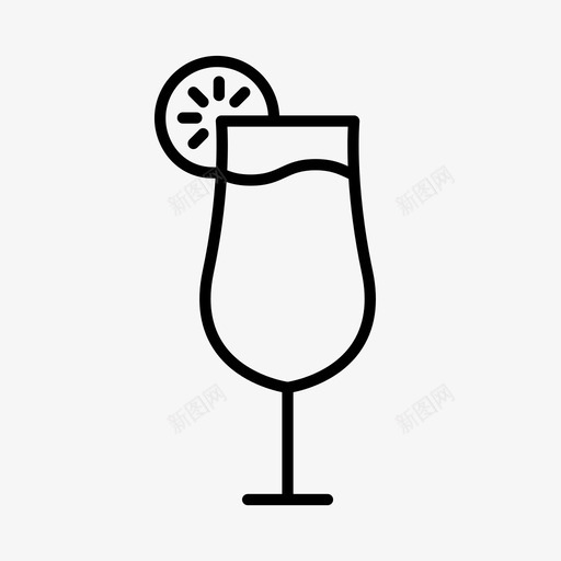 鸡尾酒酒酒吧图标svg_新图网 https://ixintu.com 夏季 庆典 派对 酒 酒吧 饮料 鸡尾酒