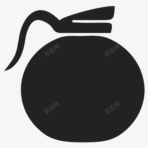 咖啡机食物厨房图标svg_新图网 https://ixintu.com 厨房 厨房用具 咖啡机 食物