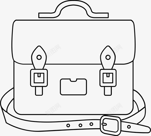 书包时装男士图标svg_新图网 https://ixintu.com 书包 学生 时装 男士 配件概述