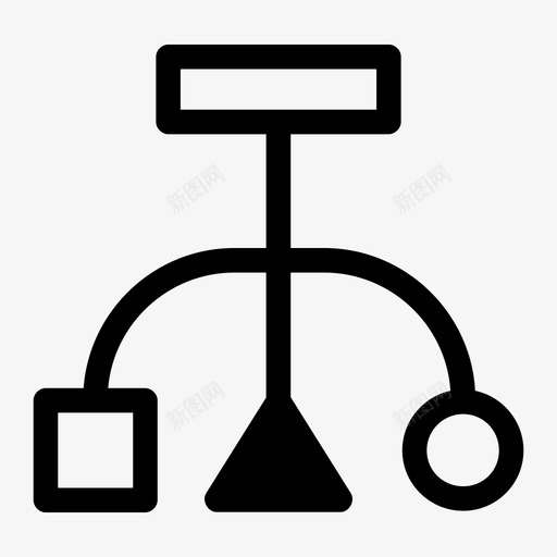 站点地图图表流程图图标svg_新图网 https://ixintu.com 图表 工作流 流程图 站点地图 结构