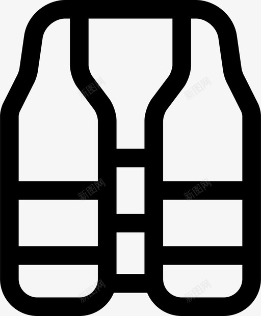 安全背心溺水人员图标svg_新图网 https://ixintu.com 人员 基础设施和施工 安保 安全背心 救援 水 溺水