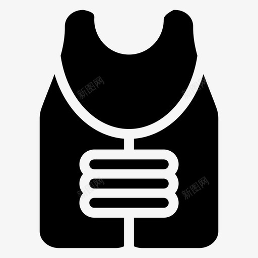 安全夹克衣服保护图标svg_新图网 https://ixintu.com 保护 安全 安全夹克 安全标志图标第一卷 衣服