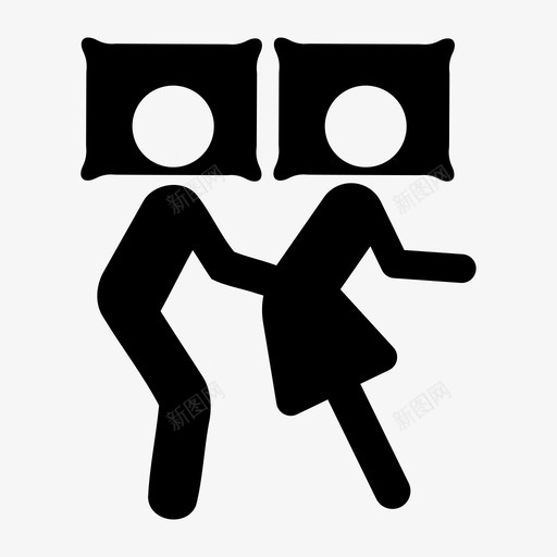 一对夫妇在床上爱性图标svg_新图网 https://ixintu.com 一对夫妇在床上 性 爱 睡眠