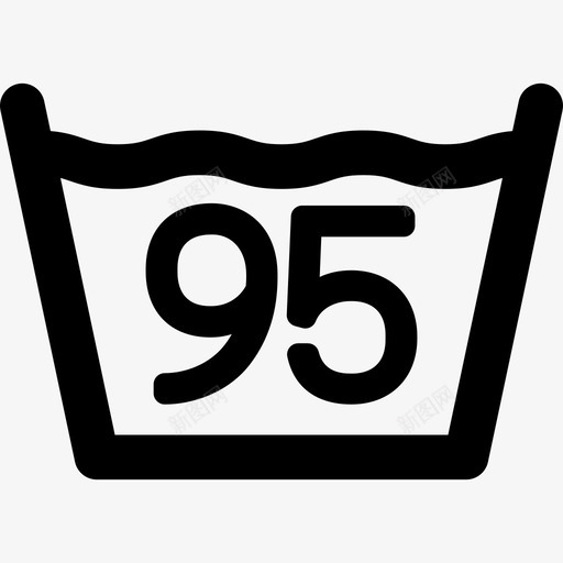 95度最大搅拌界面洗衣说明书图标svg_新图网 https://ixintu.com 95度最大搅拌 洗衣说明书 界面