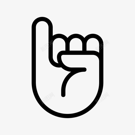 小指手手指承诺图标svg_新图网 https://ixintu.com 小 小指手 手指 承诺 身体部位