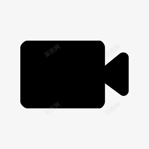 摄像机电影院胶片图标svg_新图网 https://ixintu.com 摄像机 播放 用户界面标准套件 电影 电影院 胶片