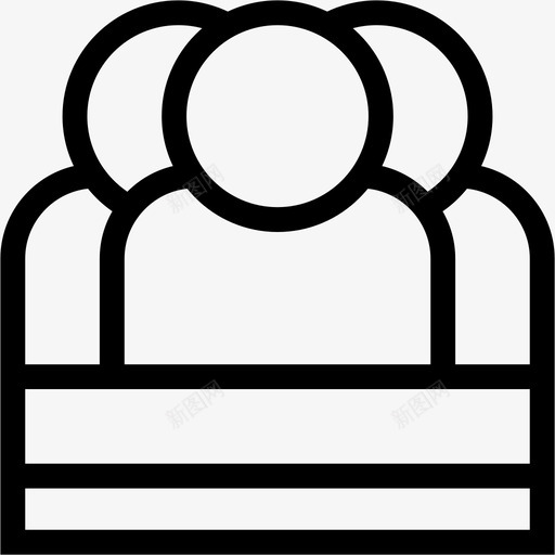 陪审团小组法官图标svg_新图网 https://ixintu.com 办公室 团队 小组 法官 法律公正大纲 陪审团