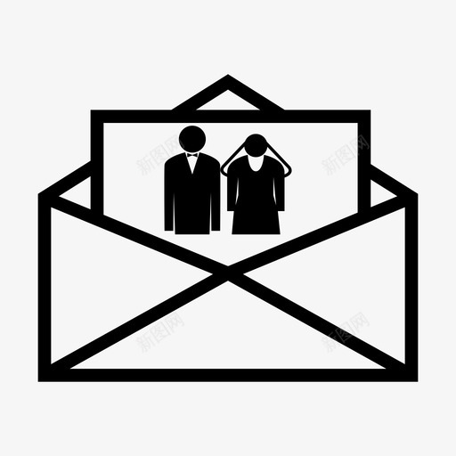 邀请庆祝未婚夫邀请图标svg_新图网 https://ixintu.com 婚礼 婚礼邀请 庆祝 未婚夫邀请 邀请