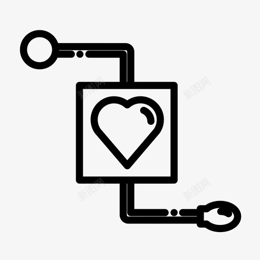 血压袖带血压药房图标svg_新图网 https://ixintu.com 心脏 药房 药物 血压 血压袖带
