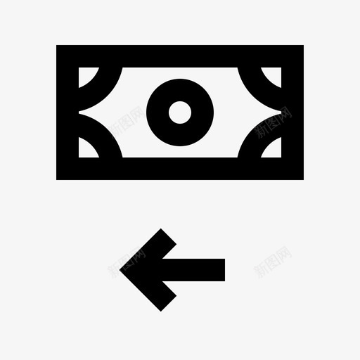 现金返还付款退货图标svg_新图网 https://ixintu.com 付款 最佳质量的webgrid 现金返还 退货
