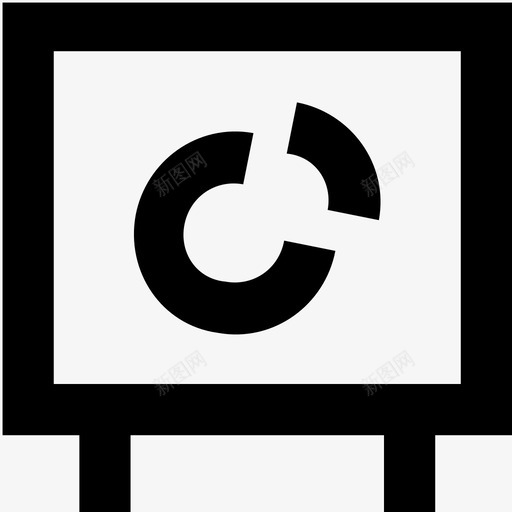 演示甜甜圈图表图表图标svg_新图网 https://ixintu.com 图表 教学白板字形图标 演示 甜甜圈图表 统计