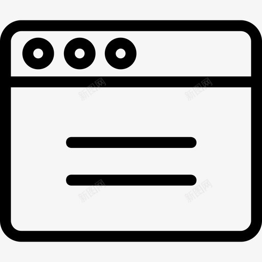 网页浏览器脚本图标svg_新图网 https://ixintu.com 搜索引擎优化 模板 浏览器 网页 网页设计平滑线图标 脚本