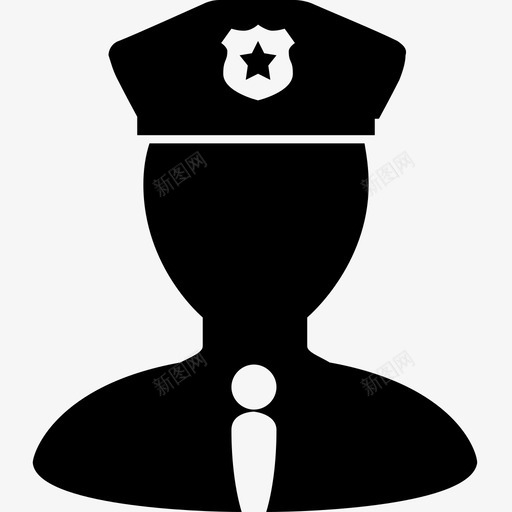 交警svg_新图网 https://ixintu.com 交警 policeman