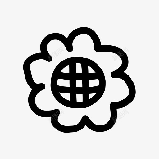 向日葵花园自然图标svg_新图网 https://ixintu.com 向日葵 植物 秋秋手绘收藏 自然 花园