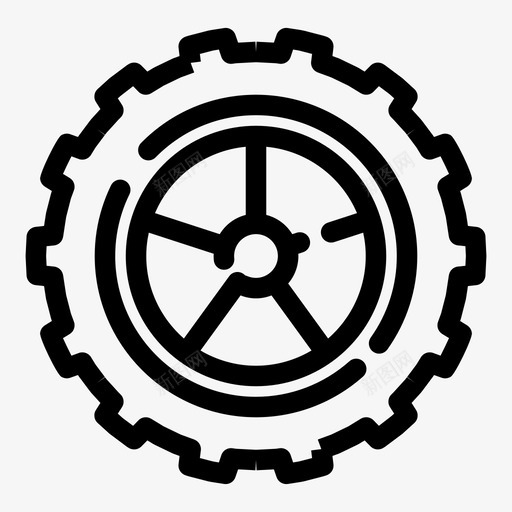 车轮汽车服务图标svg_新图网 https://ixintu.com 服务 汽车 车轮 车辆 轮胎 运输