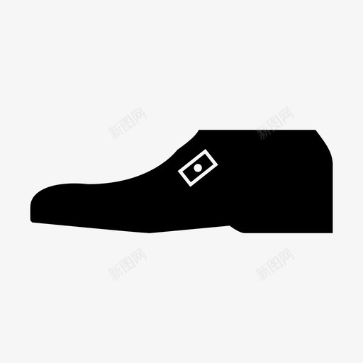 鞋时尚休闲鞋图标svg_新图网 https://ixintu.com 休闲鞋 时尚 男鞋 鞋