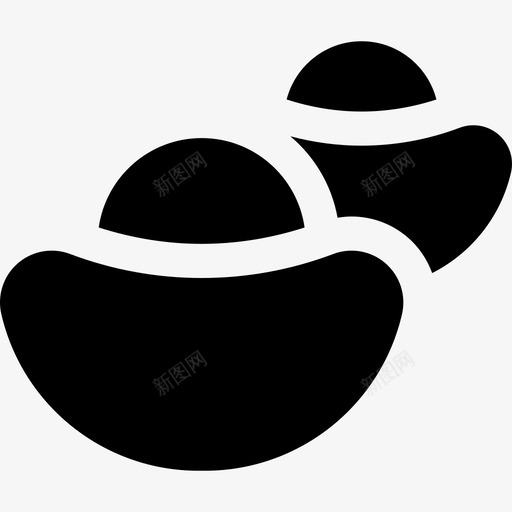 中国小馅饼食物中国新年图标svg_新图网 https://ixintu.com 中国小馅饼 中国新年 食物