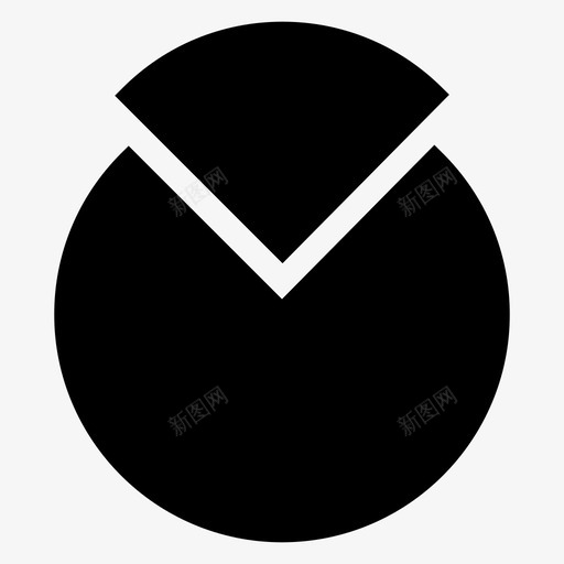 饼图分析技术图标svg_新图网 https://ixintu.com 分析 技术 数据分析数据存储字形图标 饼图