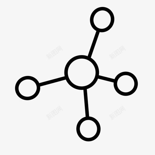 分子化学药店图标svg_新图网 https://ixintu.com 分子 化学 药店 药房 药物