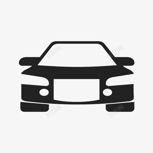 汽车豪华车交通工具图标svg_新图网 https://ixintu.com 交通工具 汽车 豪华车 车辆