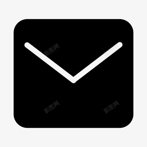收件箱_选中_标签栏svg_新图网 https://ixintu.com 收件箱_选中_标签栏